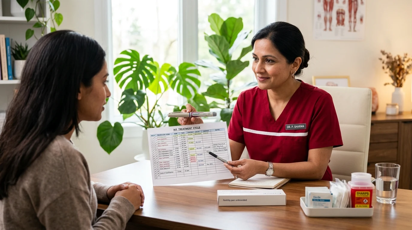 IVF Medications and Injections: What Each Drug Does and How to Manage Them