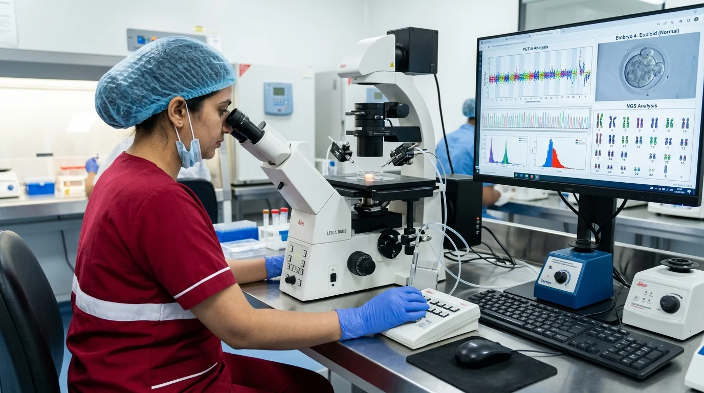 PGT-A Genetic Testing in IVF: Benefits, Accuracy, and Who Needs It