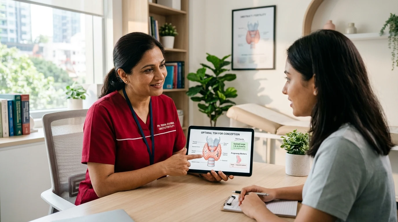 Thyroid and Fertility: Optimal TSH Levels for Conception and Pregnancy