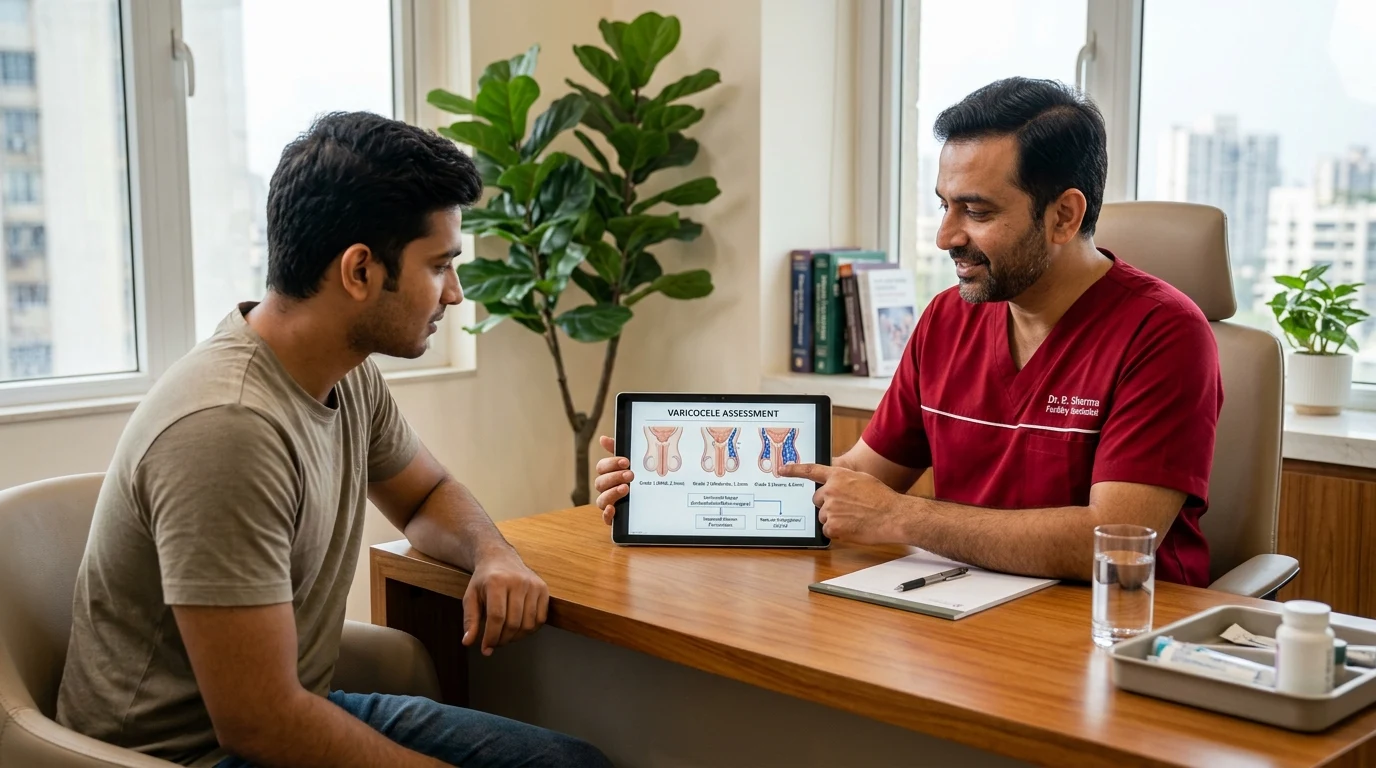 Varicocele and Male Fertility: Symptoms, Surgery vs IVF, and Success Rates