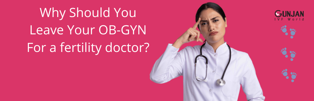 Why Should You Leave Your OB-GYN For a fertility doctor?