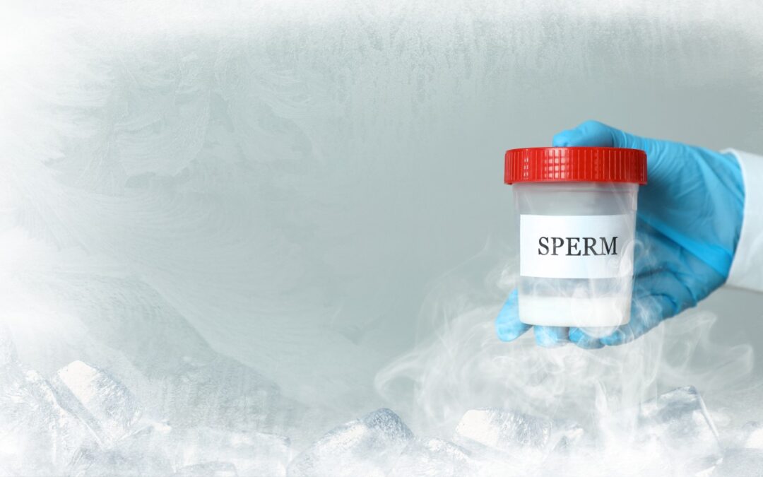 Does sperm freezing have an effect on the  quality of sperm ?