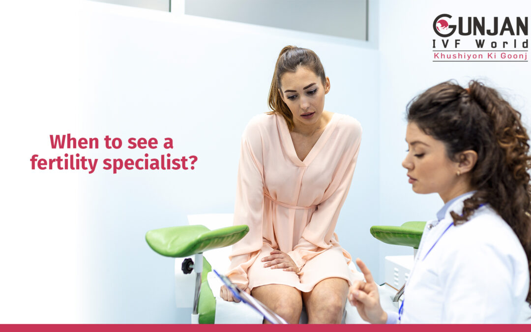 When is a good time to see a fertility specialist?