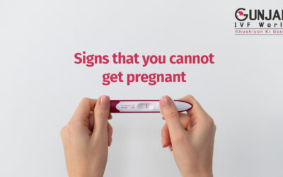 Signs you can’t get pregnant