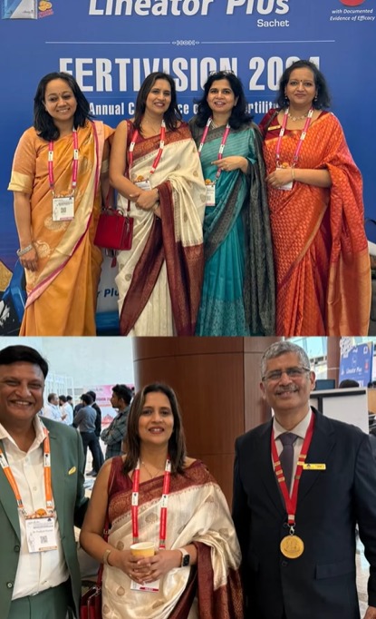 Gunjan ivf world got times power icon award 2024-2025