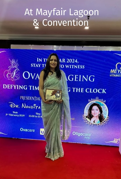 Gunjan ivf world got times power icon award 2024-2025