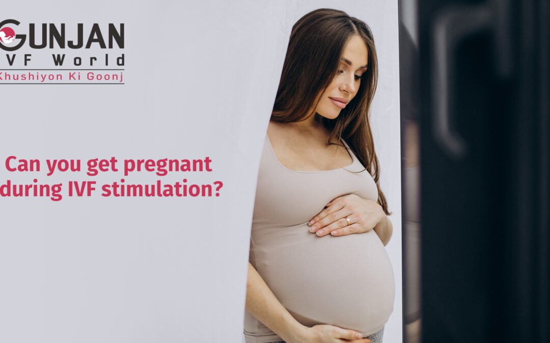 Can you get pregnant during IVF stimulation?