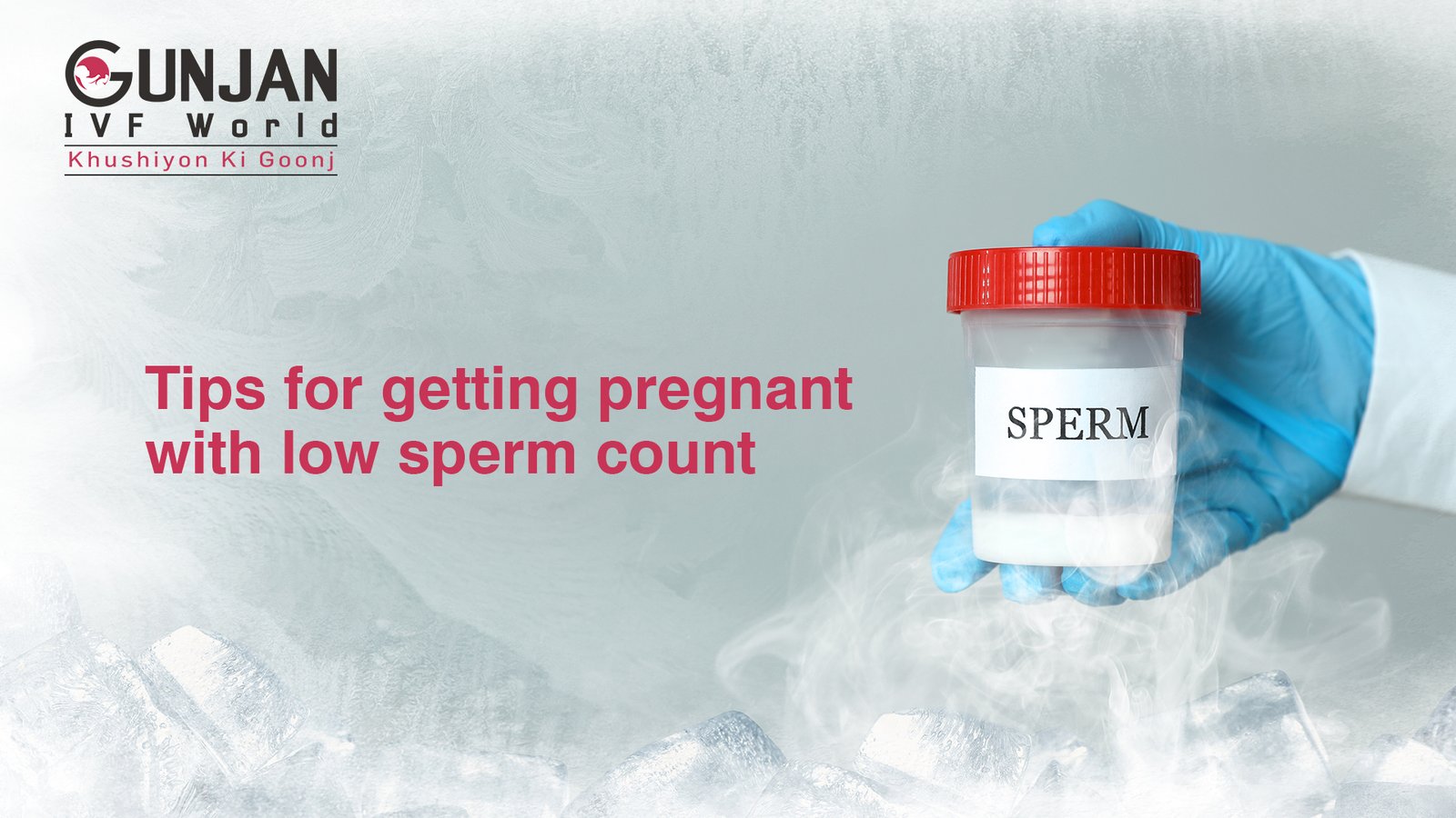 Tips for getting pregnant with low sperm count